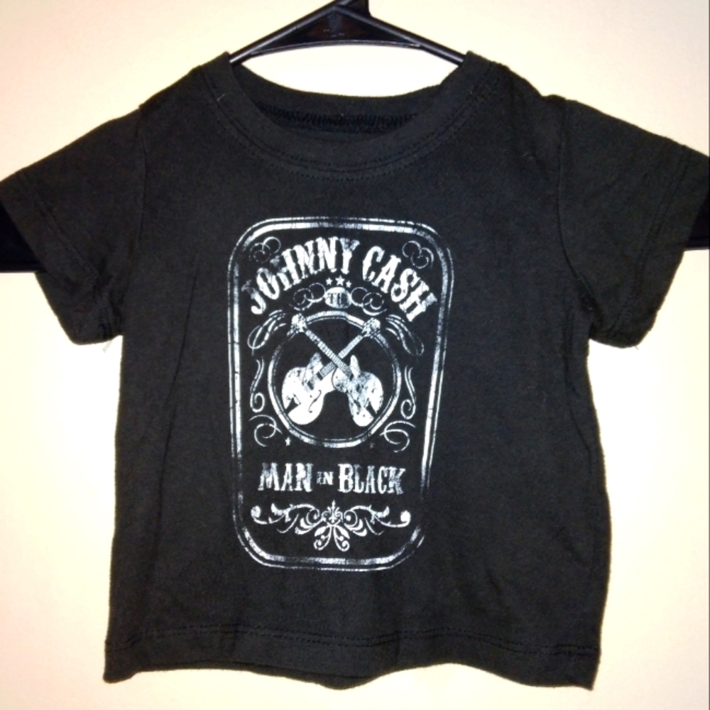Johnny Cash baby shirt 12M